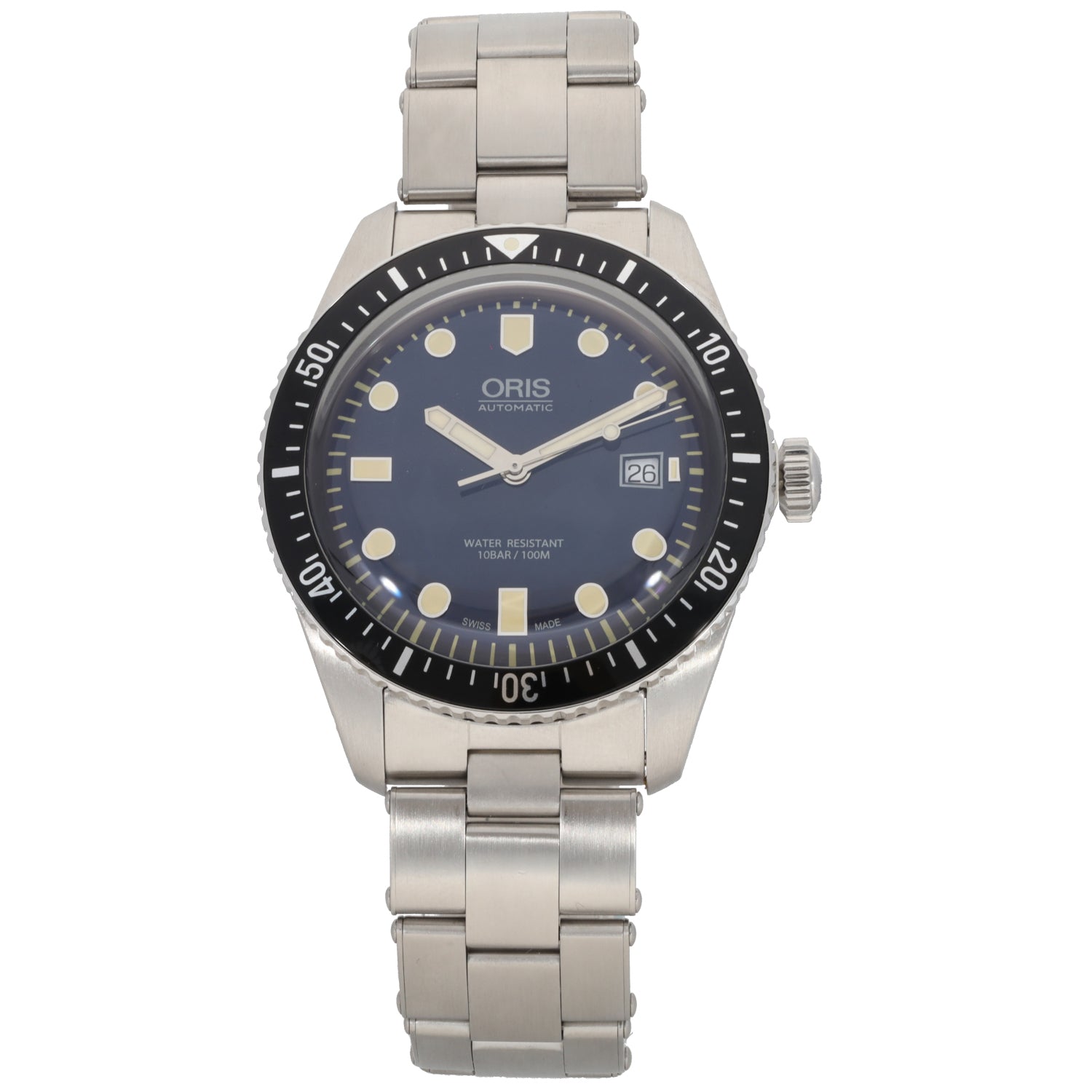 Oris Divers Sixty Five 7720 42mm Stainless Steel Watch H T