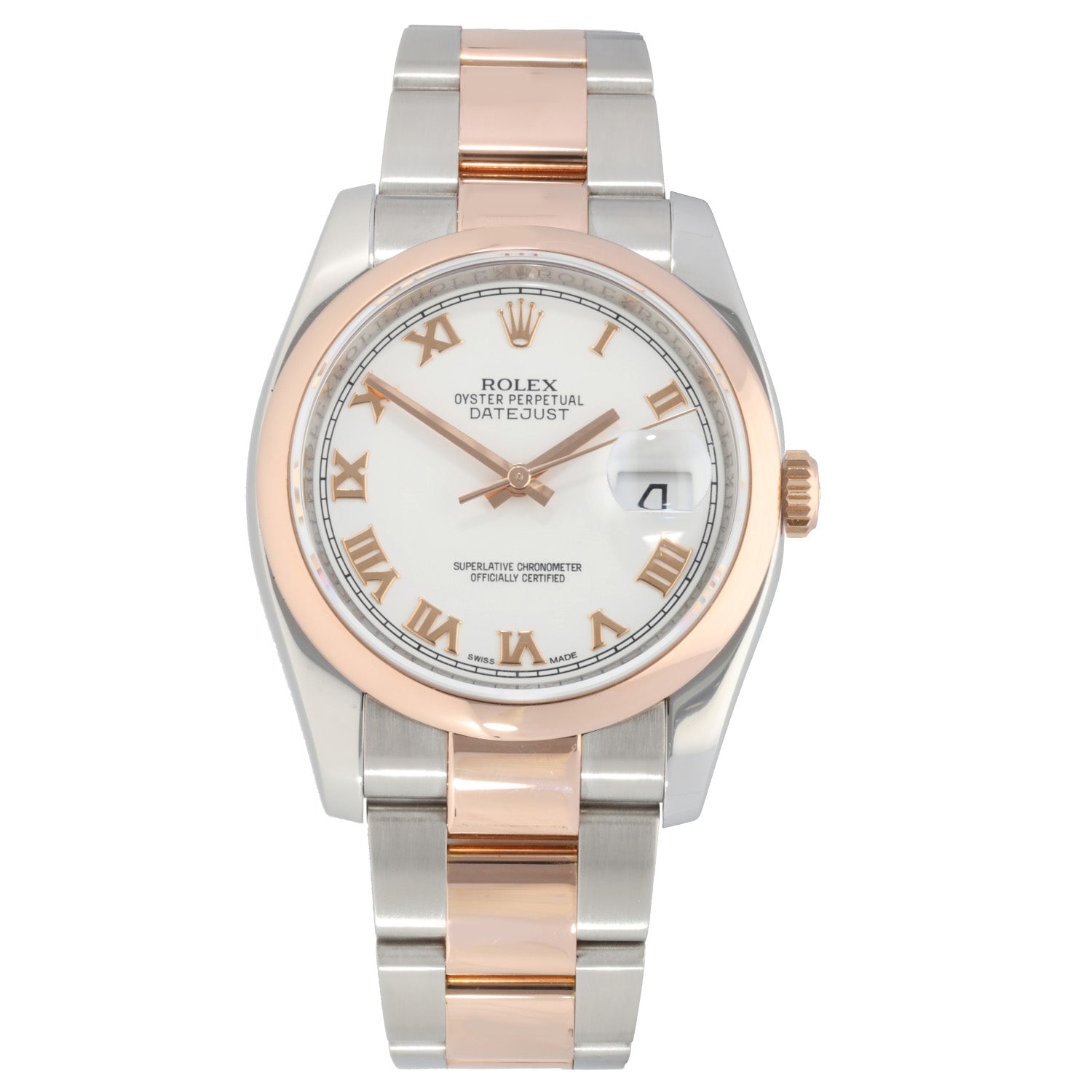 Rolex datejust two online tone 36mm