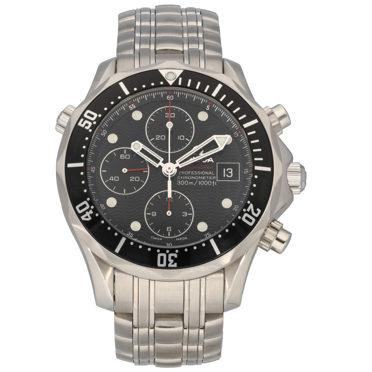 Omega watch stainless on sale steel