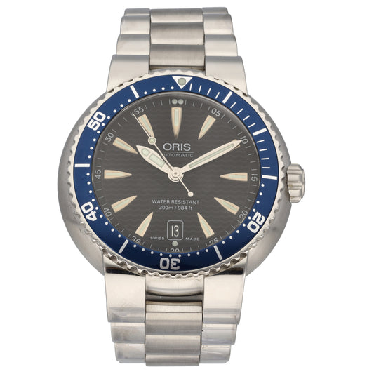 Oris TT1 Divers 7533P 44mm Stainless Steel Watch - Reduced