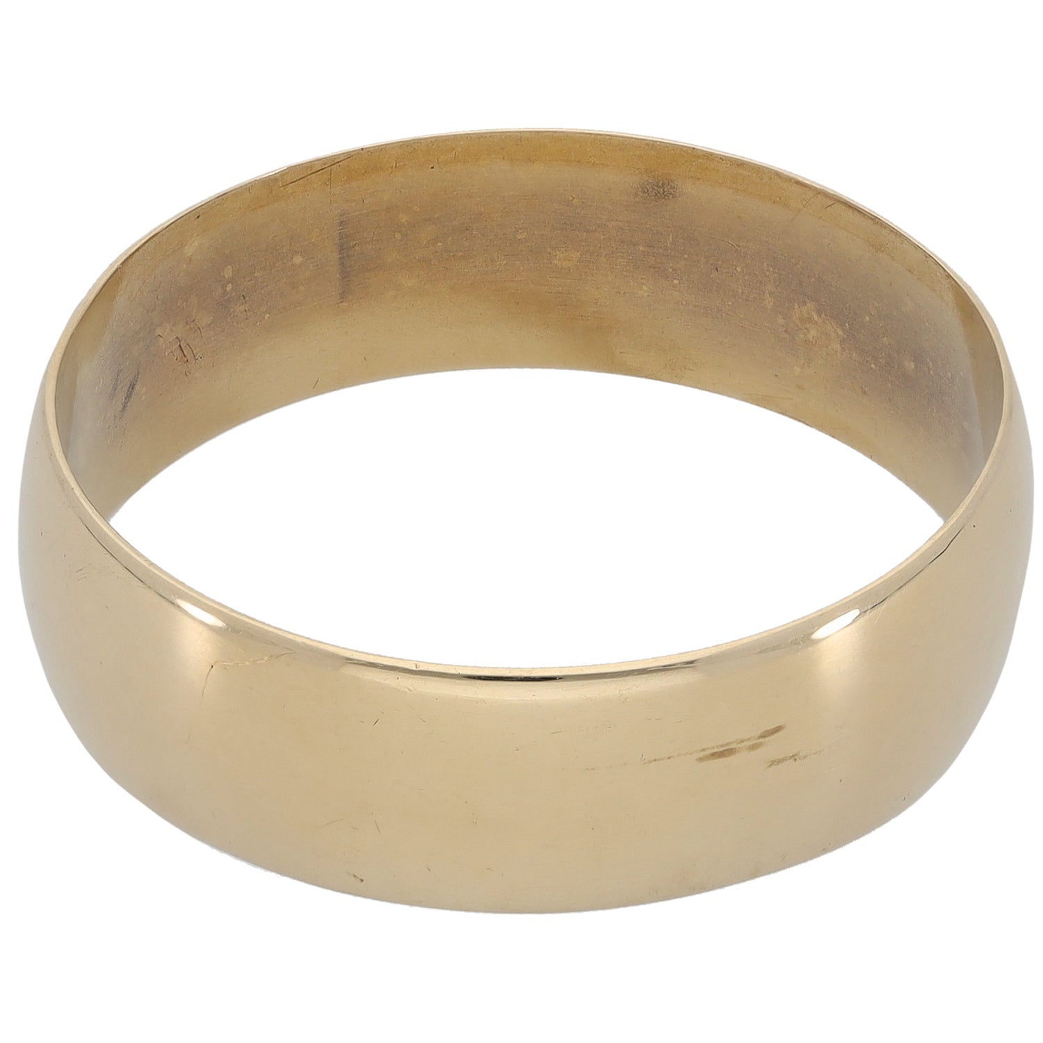 9ct Gold Plain Wedding Ring Size Z+2 H&T