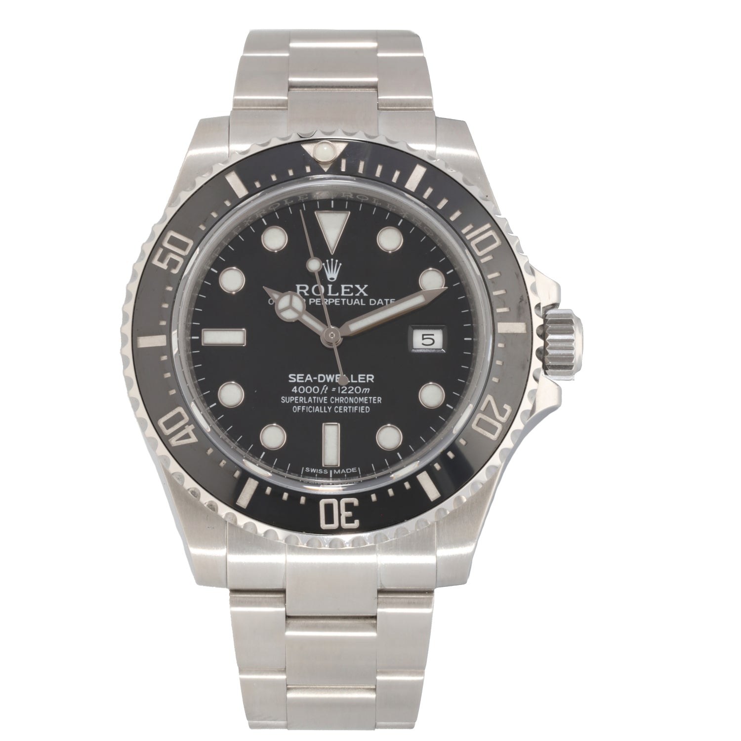 Rolex Sea Dweller 116600 40mm Stainless Steel Watch H T