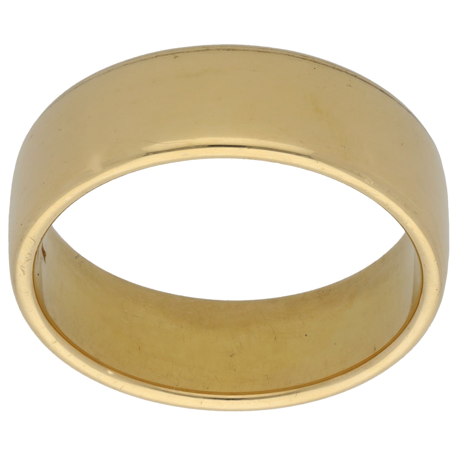18ct Gold Plain Wedding Ring Size Z H&T