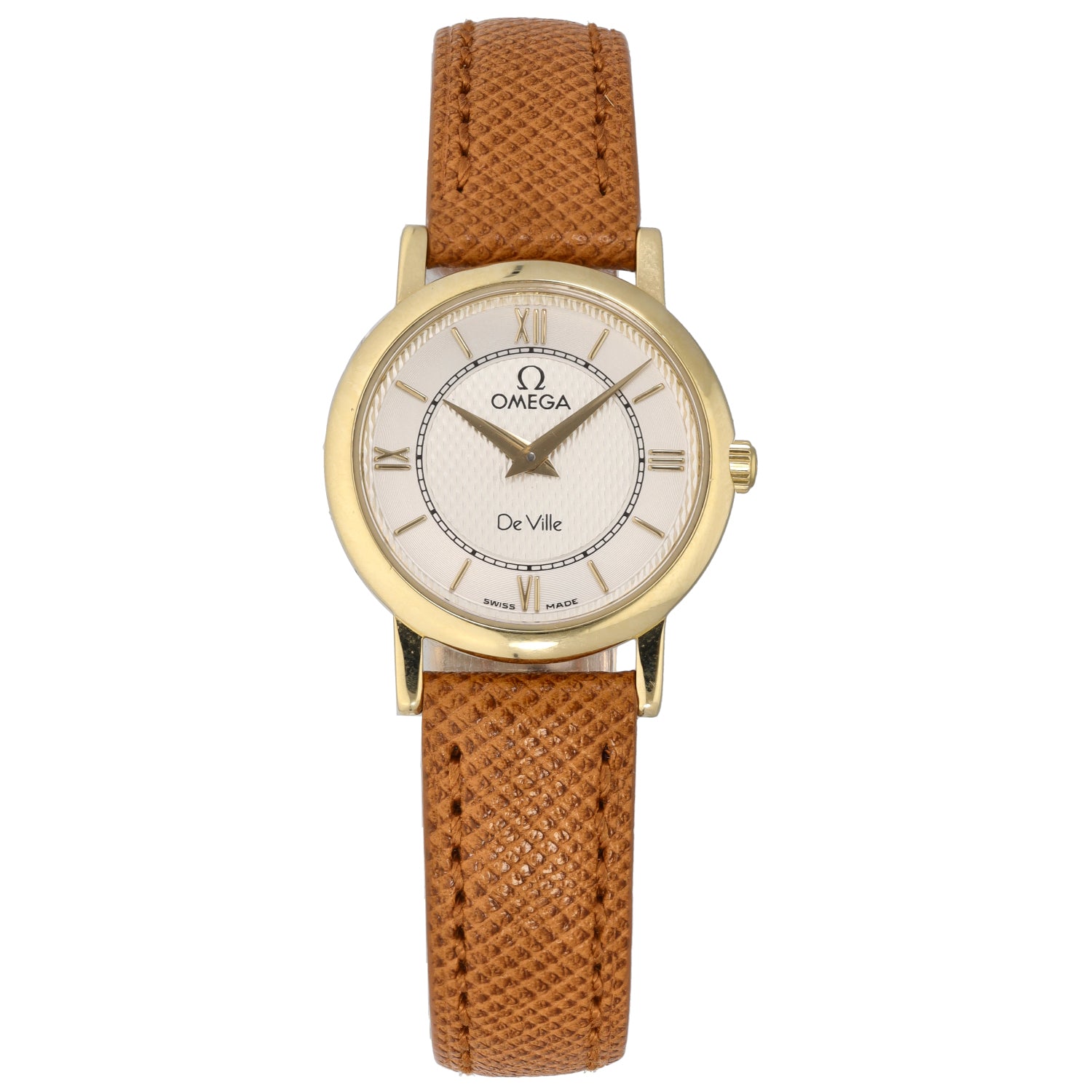 Omega De Ville 23mm Gold Watch – H&T