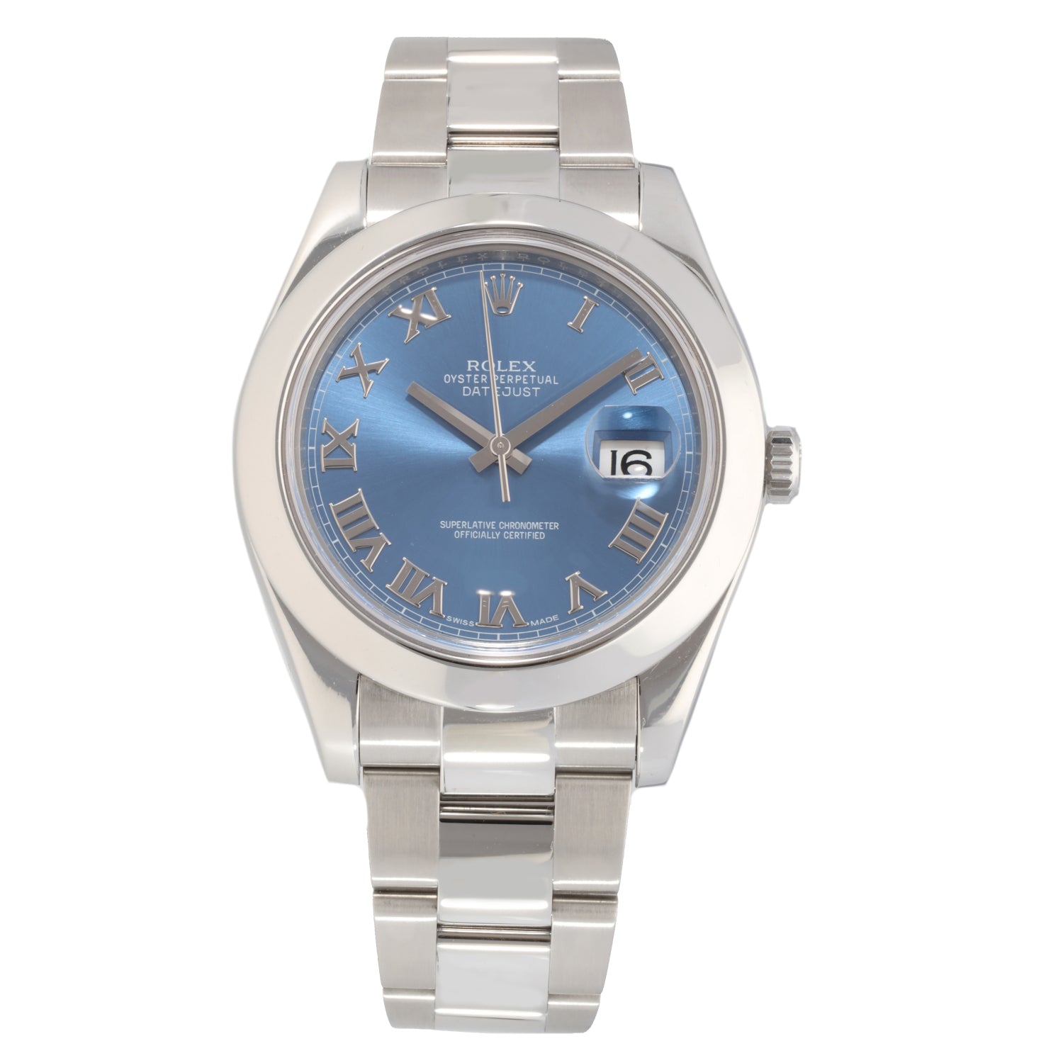 Stainless steel hot sale 41mm rolex