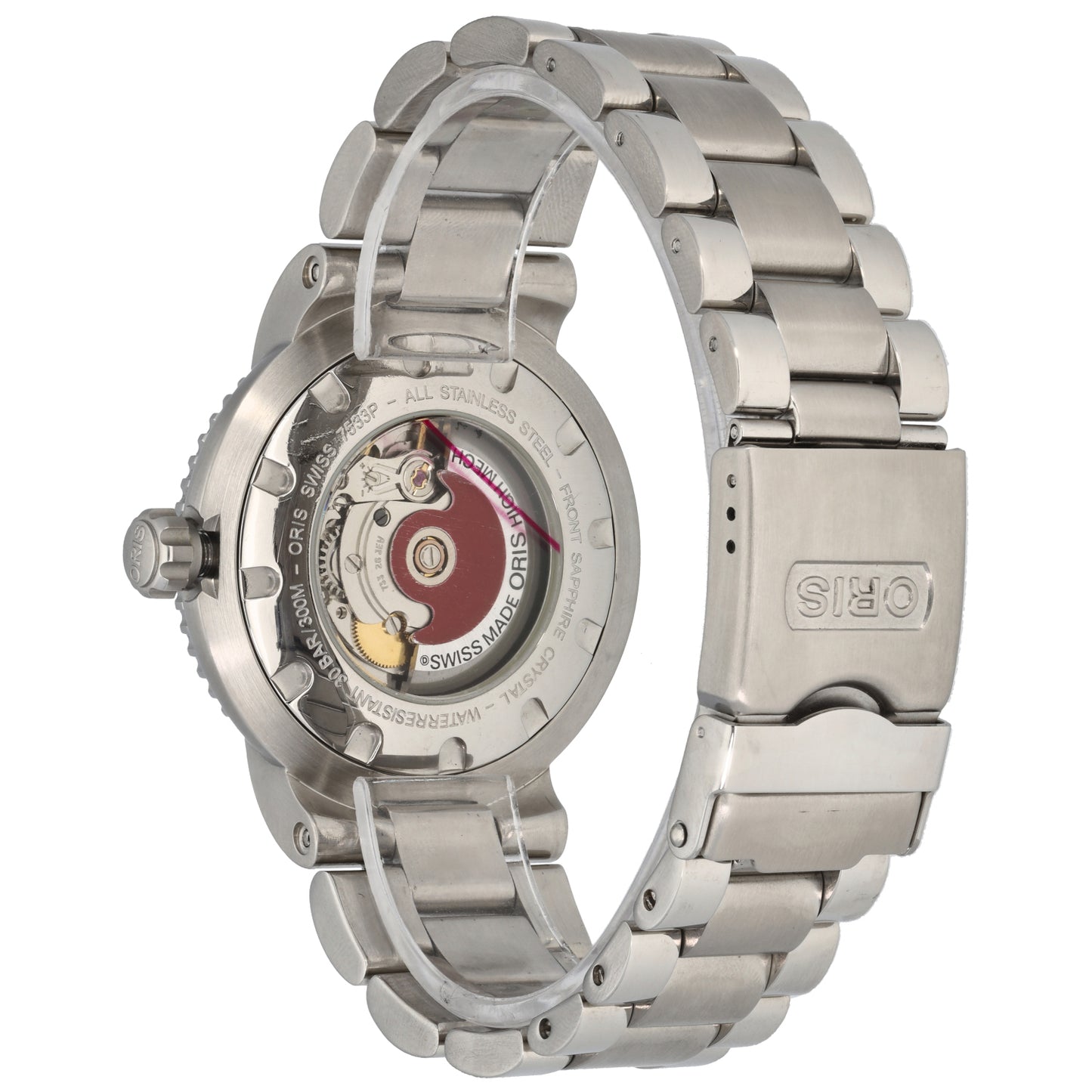 Oris TT1 Divers 7533P 44mm Stainless Steel Watch - Reduced