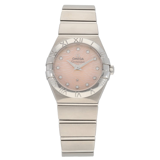 Omega Constellation 123.10.24.60.57.002 24mm Stainless Steel Watch