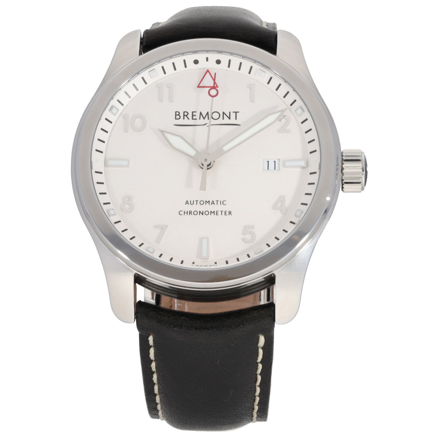 Bremont Solo SOLO43-P-WH-R-S 42mm Stainless Steel Watch – H&T