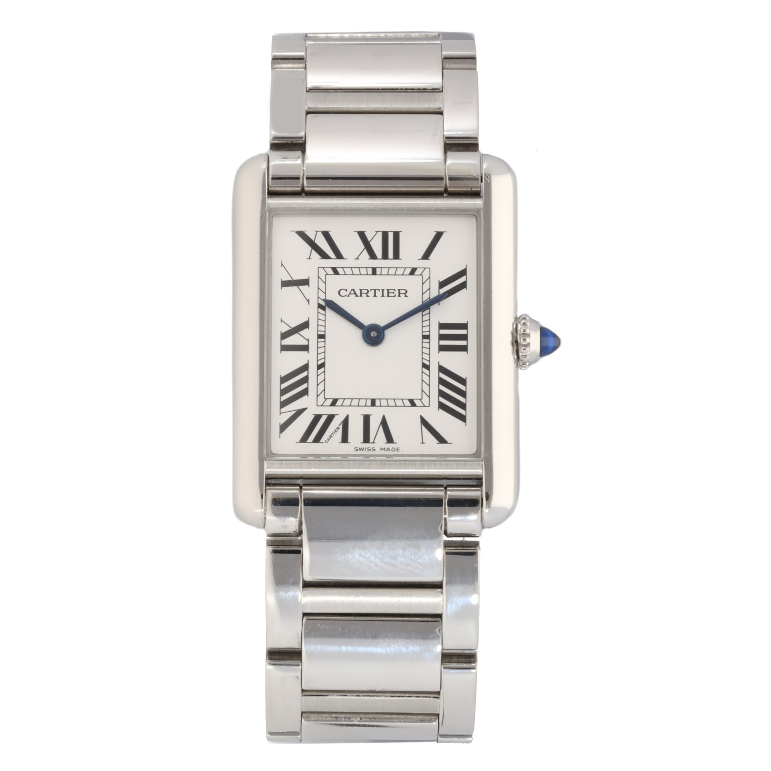 Cartier Tank Francaise 25mm Stainless Steel Ladies Watch