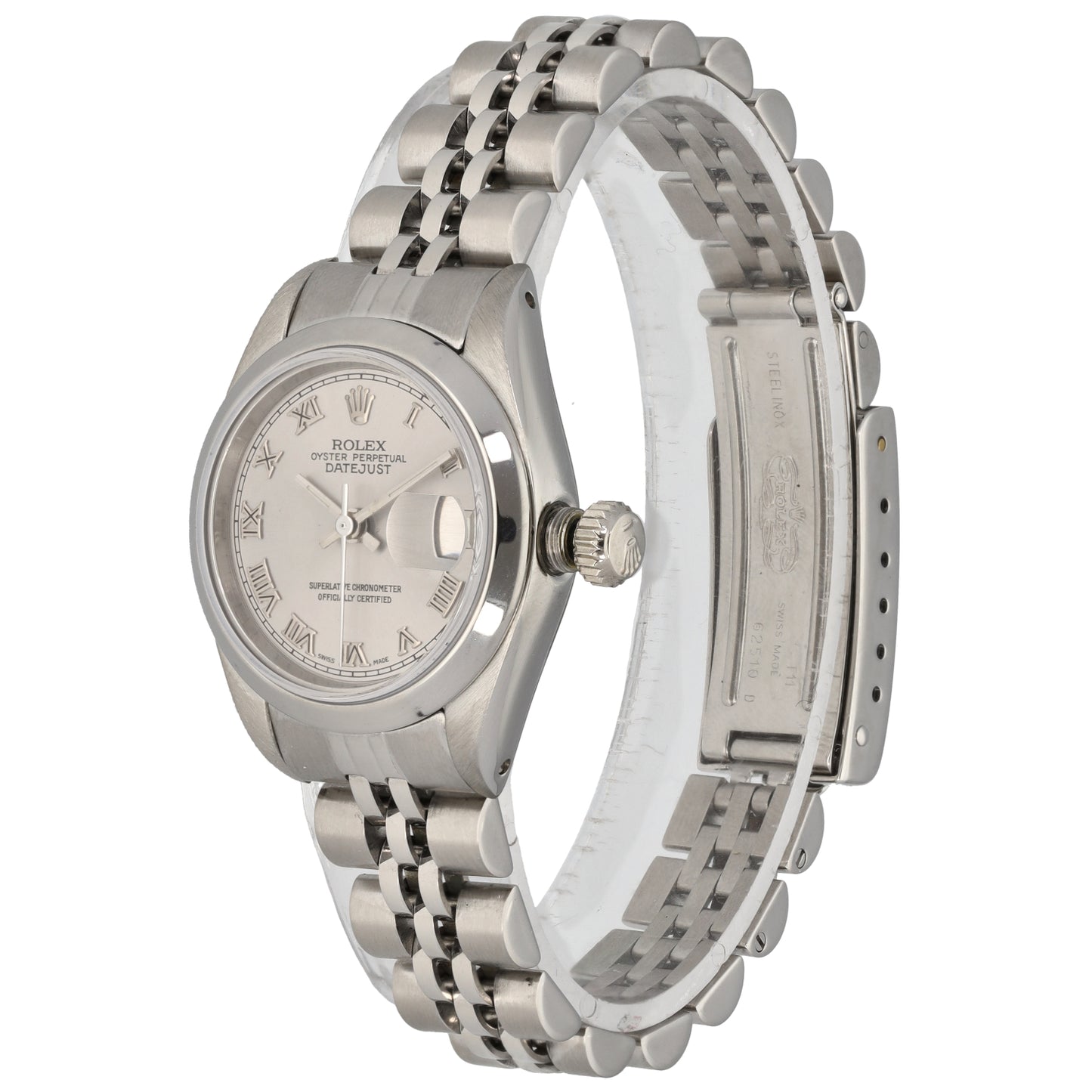 Rolex Lady Datejust 69160 26mm Stainless Steel Watch