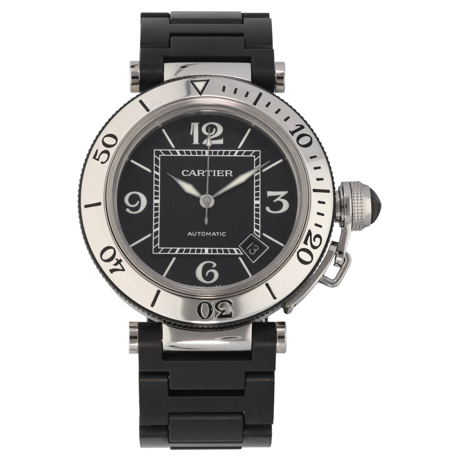 Cartier Pasha W31077U2 40mm Stainless Steel Watch