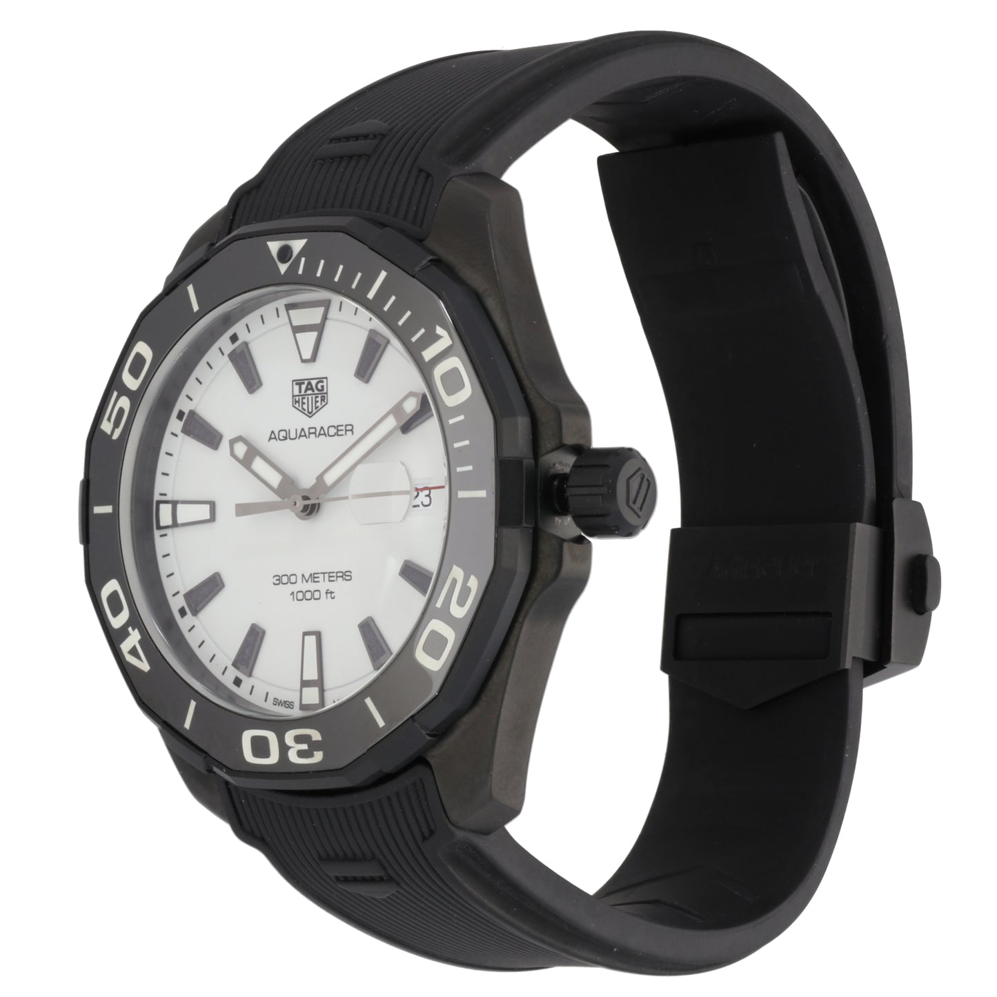 Tag Heuer Aquaracer WAY108A 43mm Titanium Watch