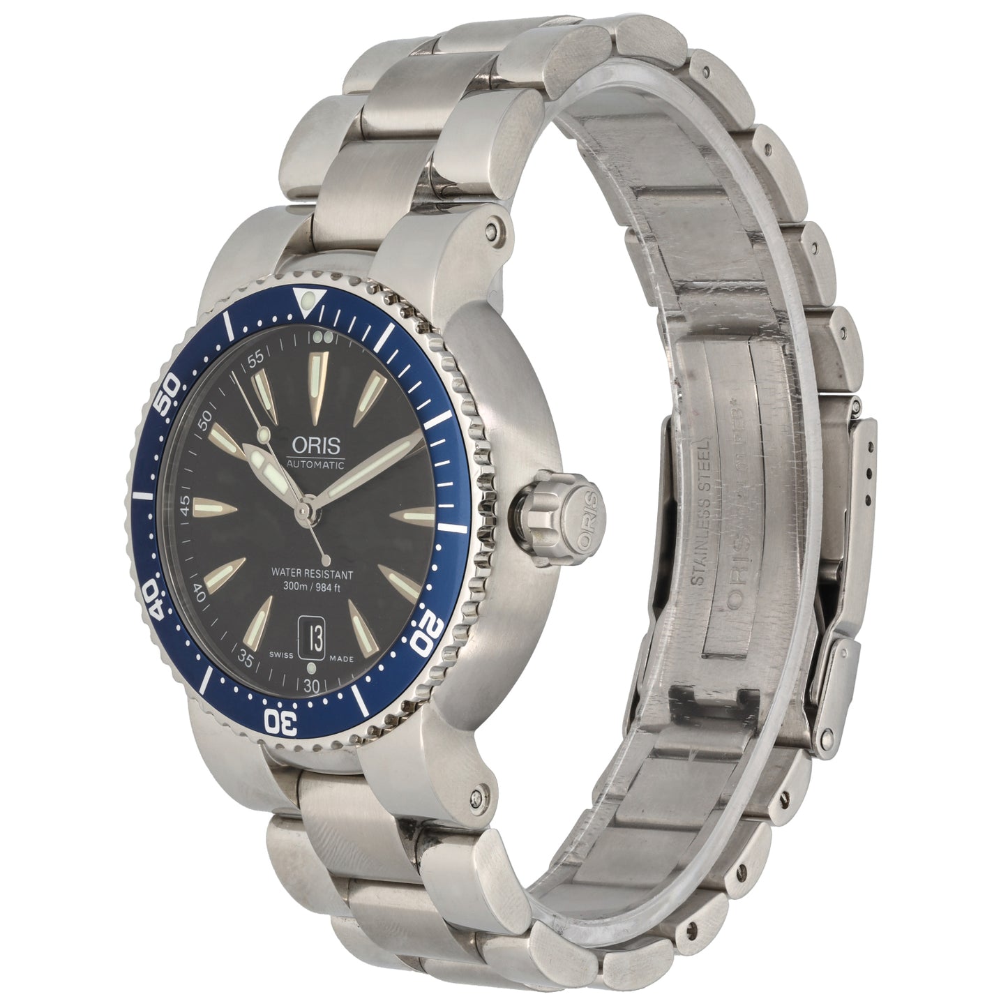 Oris TT1 Divers 7533P 44mm Stainless Steel Watch - Reduced