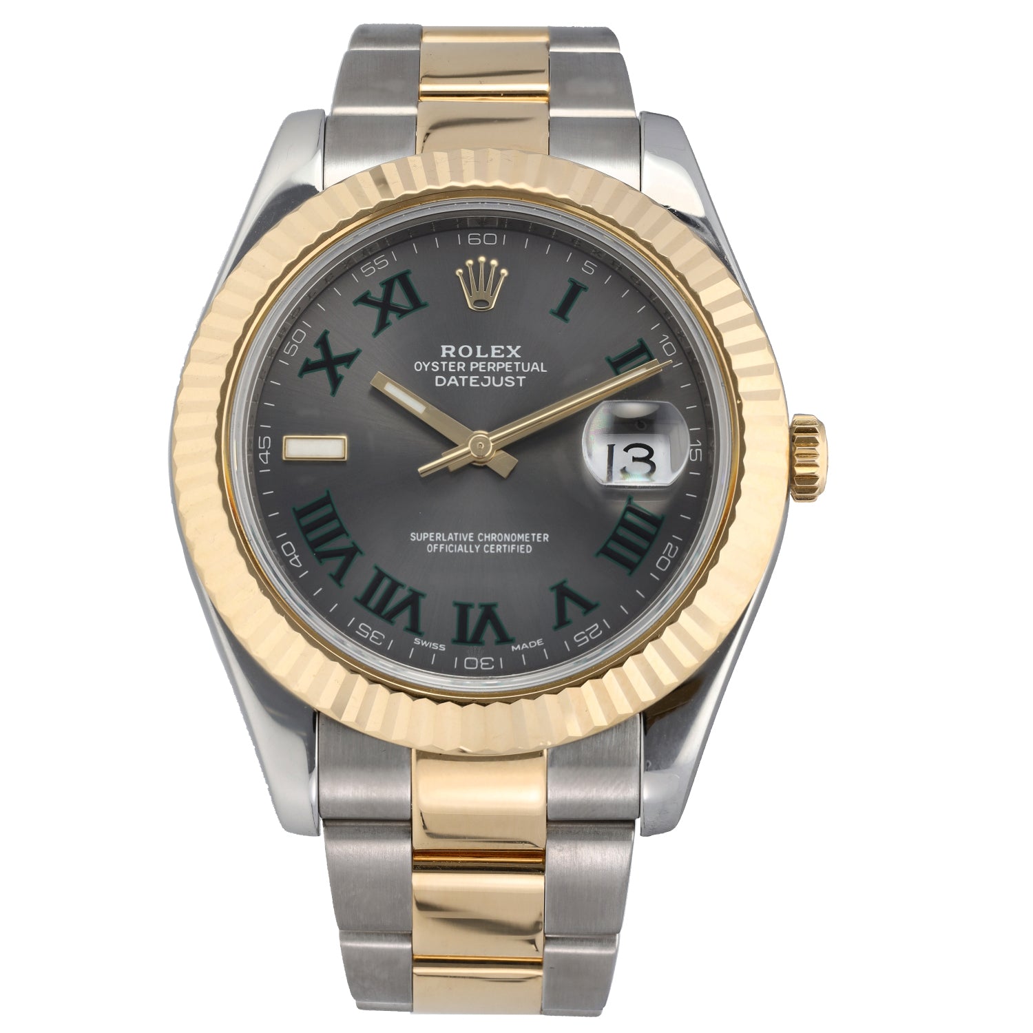 rolex datejust ii two tone