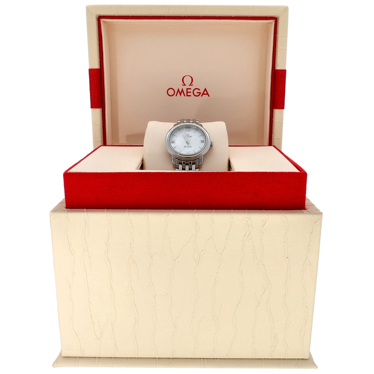 Omega De Ville 424.10.24.60.05.001 24.5mm Stainless Steel Watch