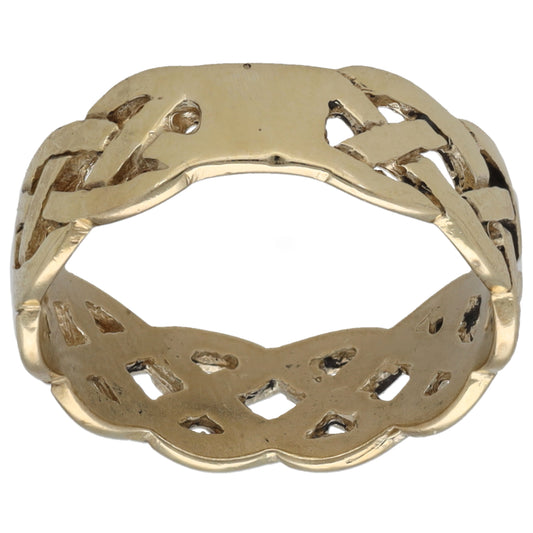 9ct Gold Alternative Ring Size K