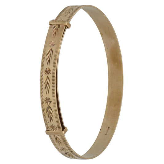 9ct Gold Bangle
