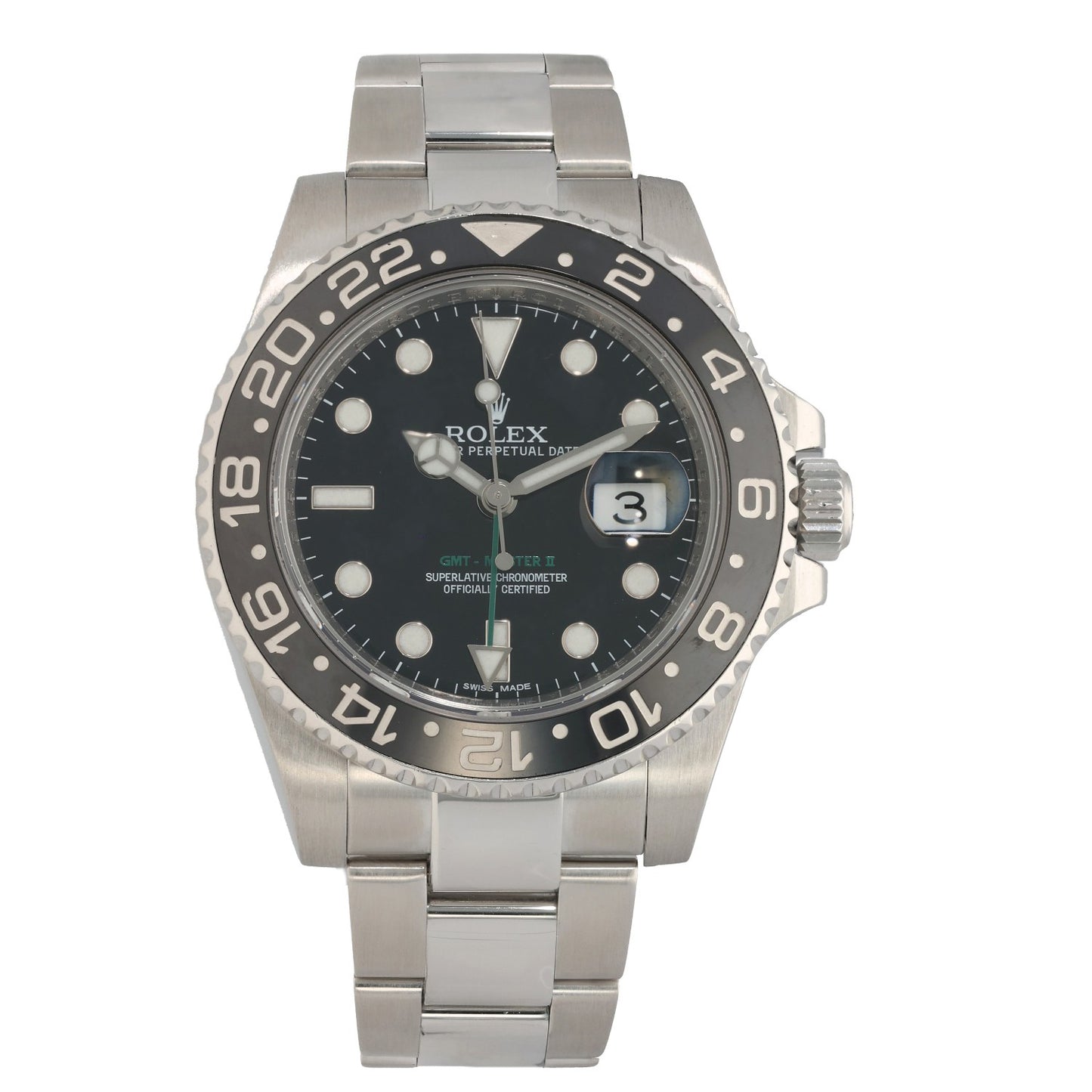 Rolex GMT Master II 116710LN 40mm Stainless Steel Watch