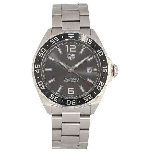 Tag Heuer Formula 1 WAZ2011 43mm Stainless Steel Watch