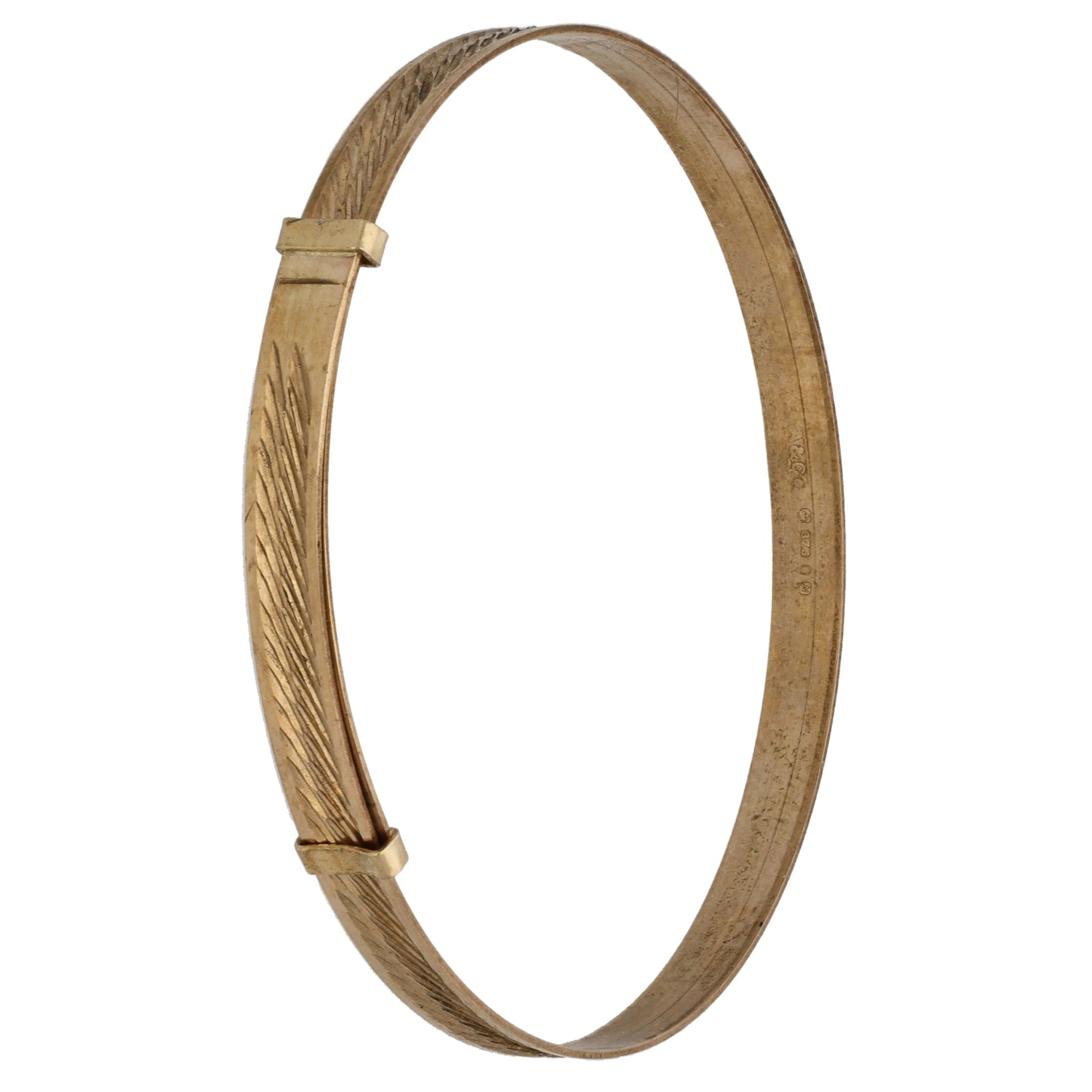 9ct Gold Expanding Bangle