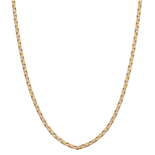 9ct Gold Fancy Necklace 20"