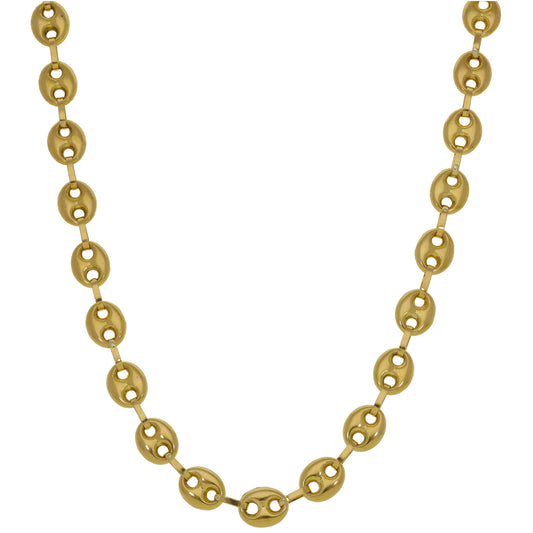 14ct Gold Mariner Chain 25"