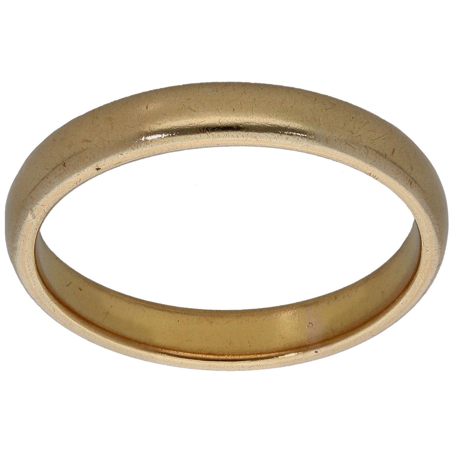 22ct Gold Plain Wedding Ring Size U