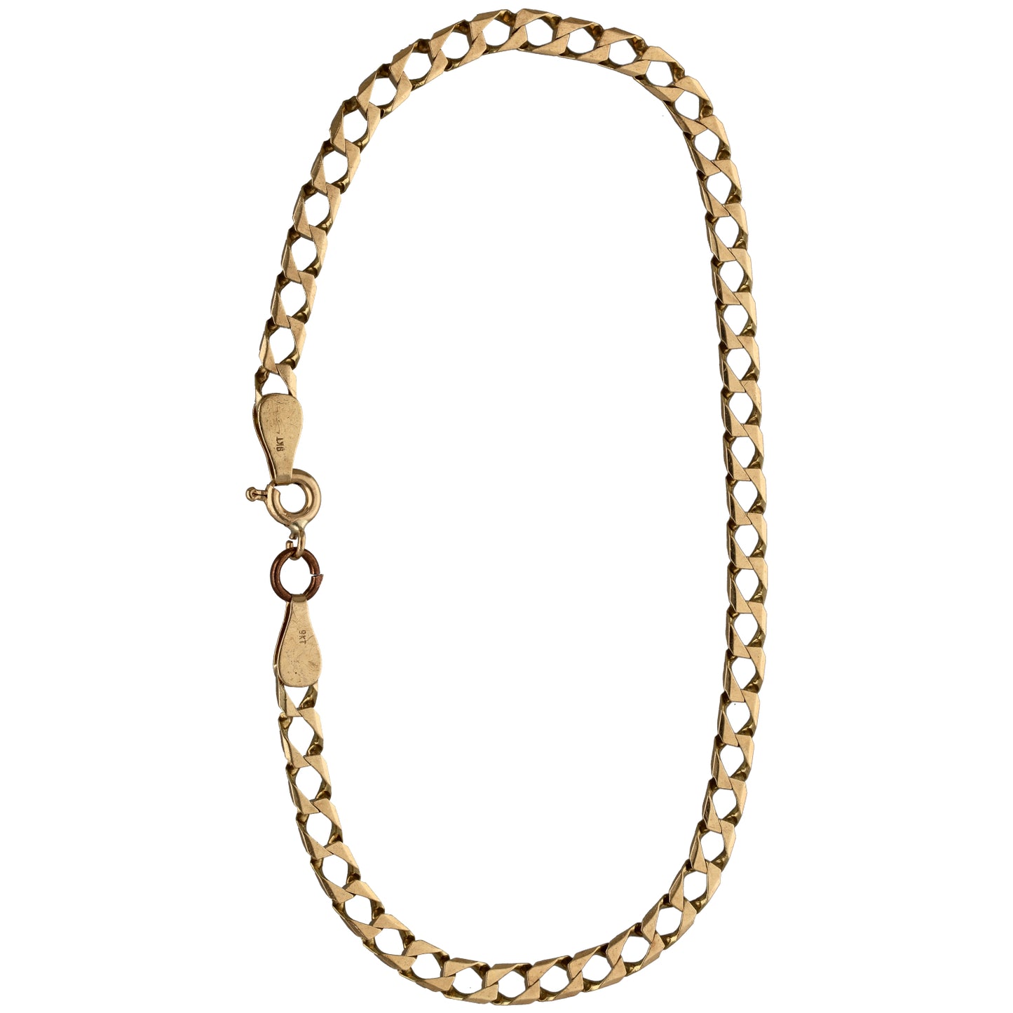 9ct Gold Curb Bracelet