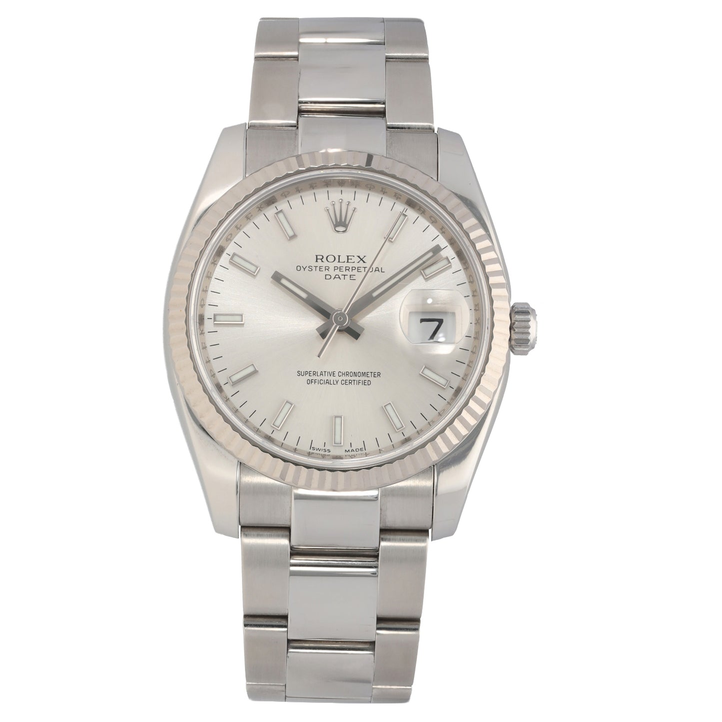 Rolex Oyster Perpetual 115234 34mm Stainless Steel Watch