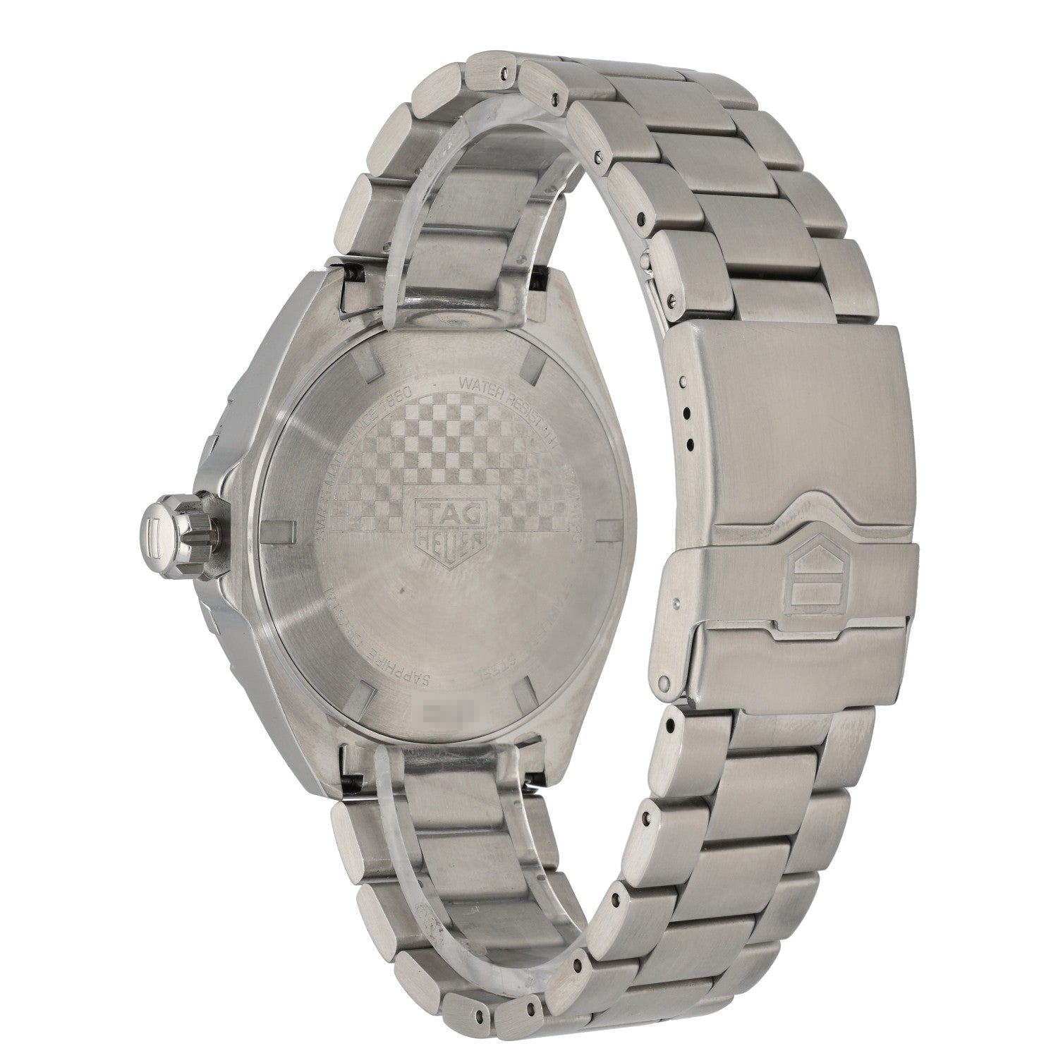 Tag Heuer Formula 1 WAZ1010, blue dial, stainless steel, link bracelet