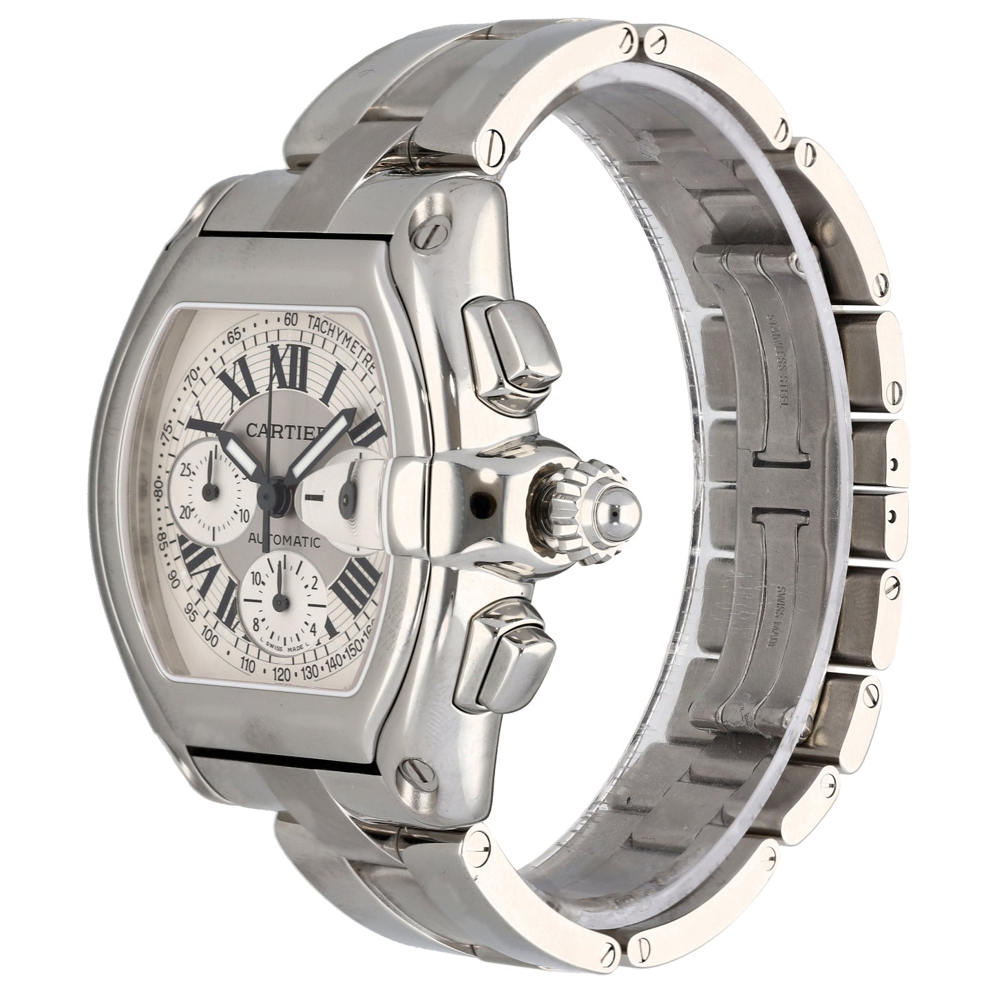 Cartier Roadster 2618 40mm Stainless Steel Watch