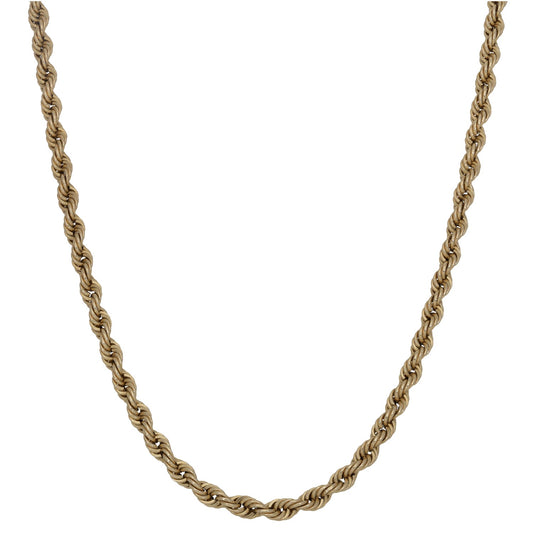 9ct Gold Rope Chain 20"