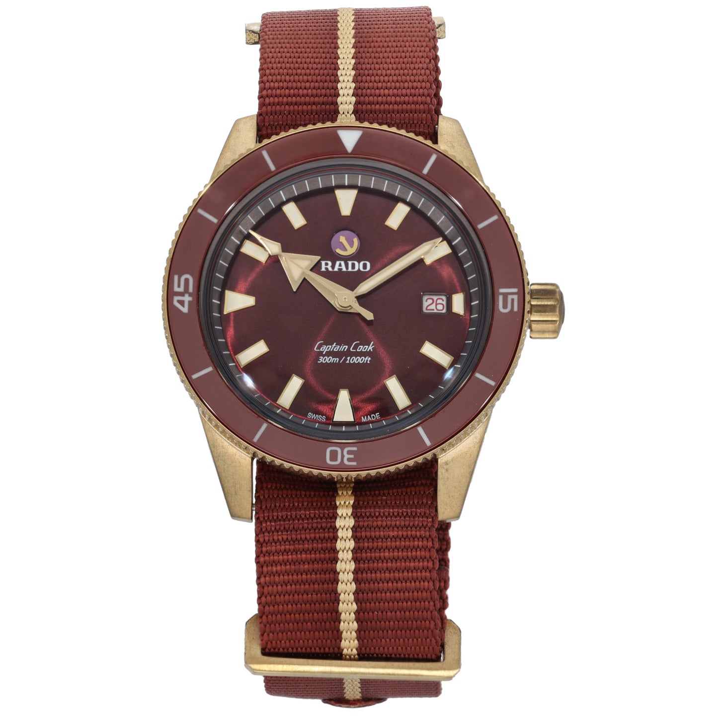 Rado HyperChrome 763.0504.3 42mm Bronze Watch