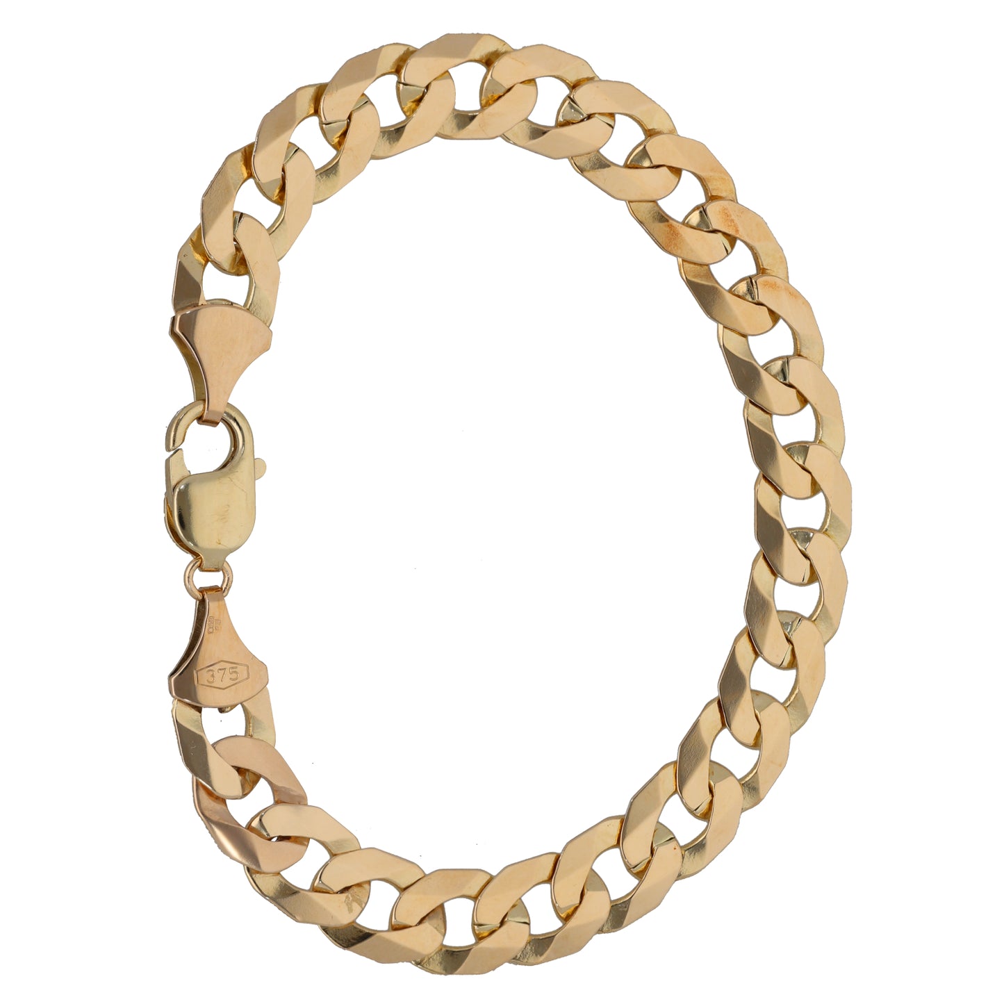 9ct Gold Curb Bracelet