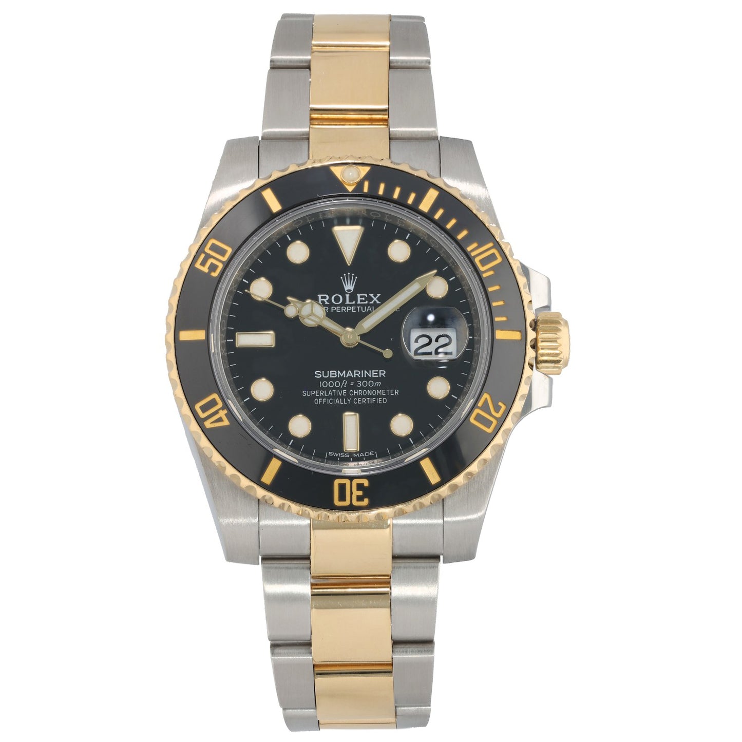 Rolex Submariner 116613LN 40mm Bi-Colour Watch