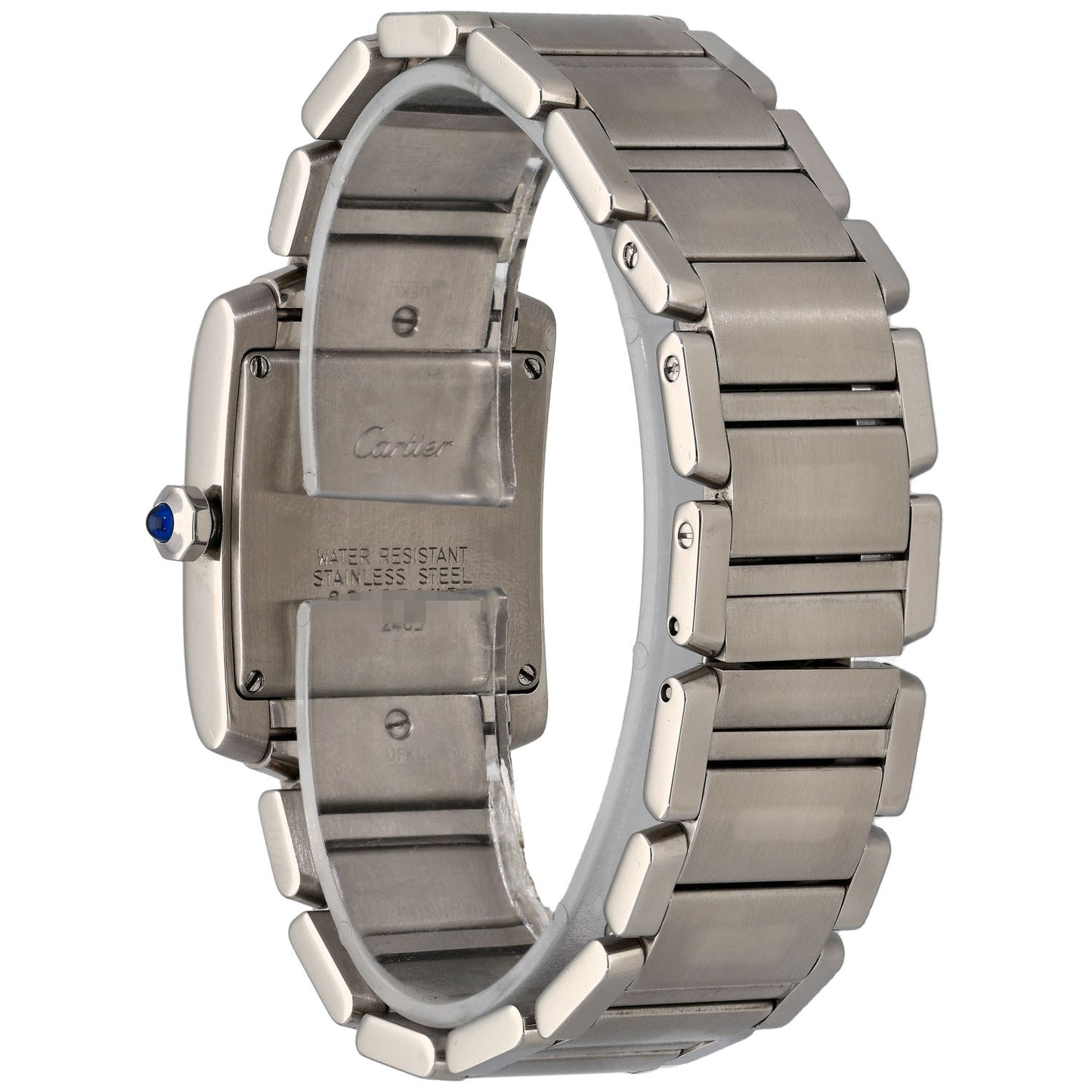 Cartier Tank Francaise 2465 25mm Stainless Steel Watch