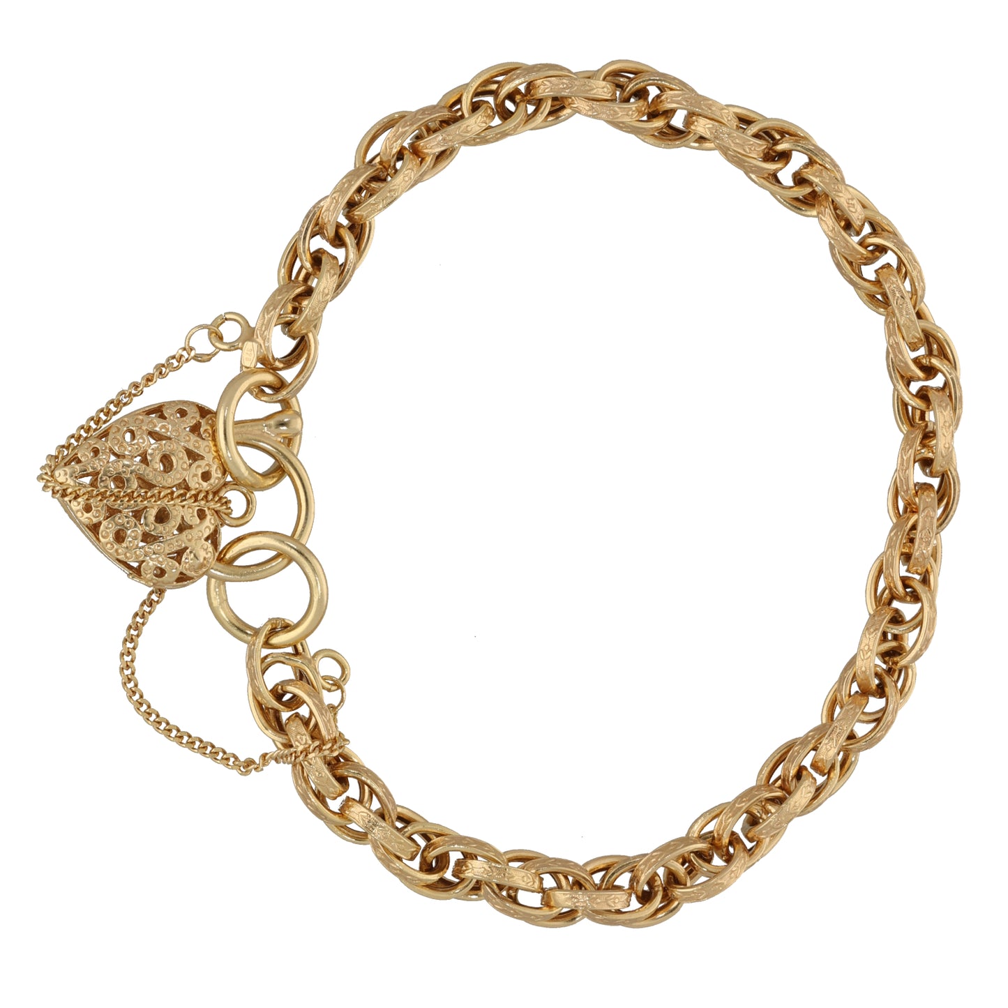 9ct Gold Charm Bracelet