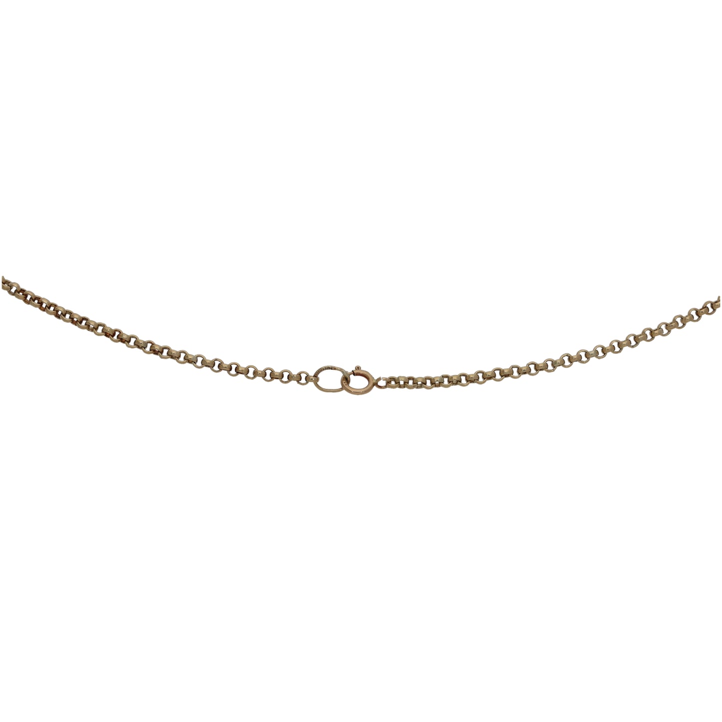 9ct Gold Belcher Chain 19"
