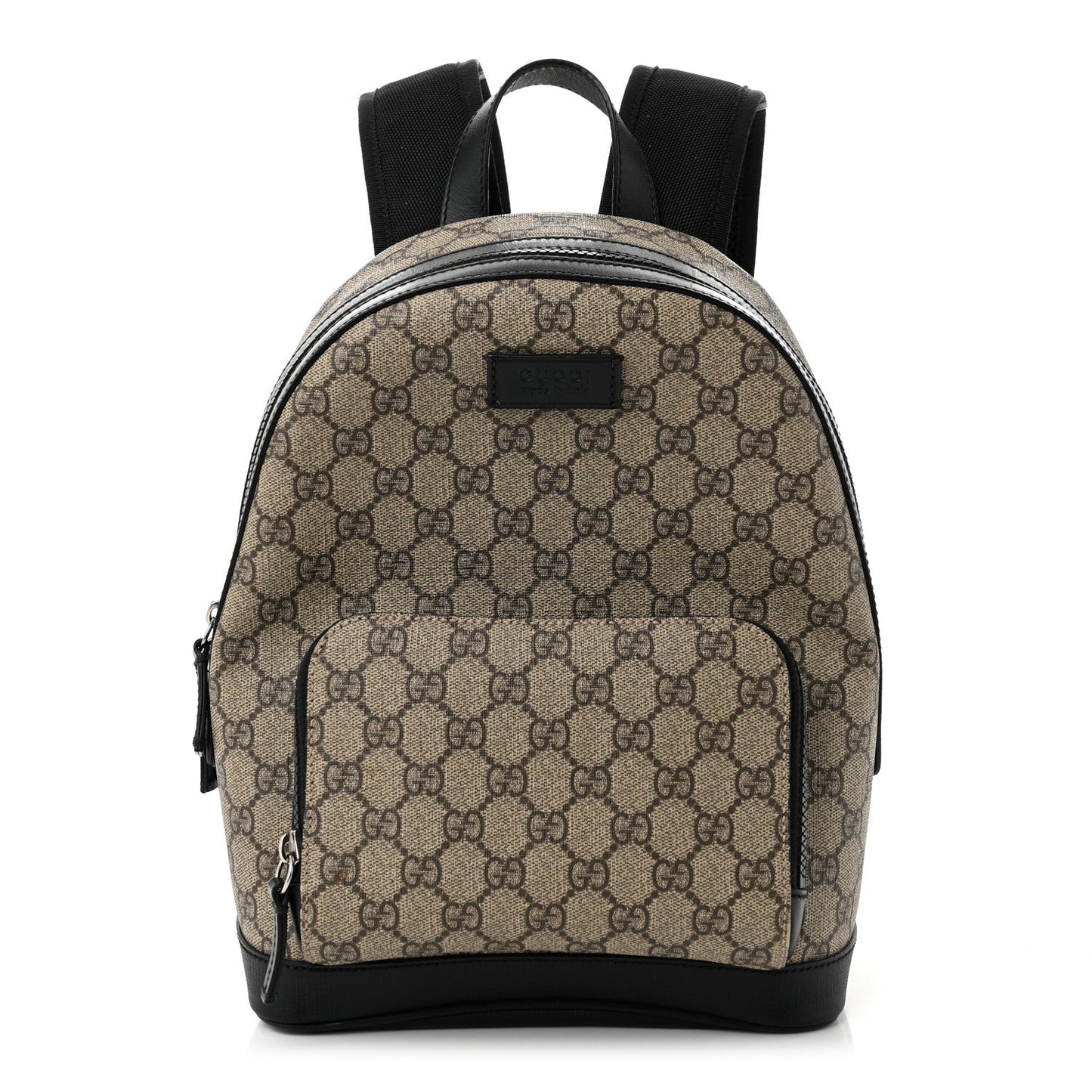 Gucci Eden Day Backpack GG Supreme Coated Canvas Bag - Beige