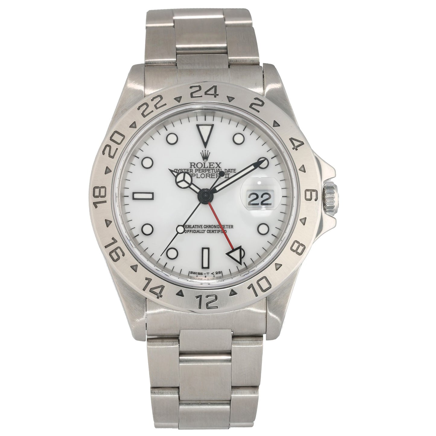 Rolex Explorer II 16570 40mm Stainless Steel Watch