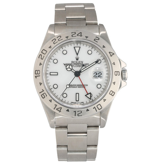 Rolex Explorer II 16570 40mm Stainless Steel Watch