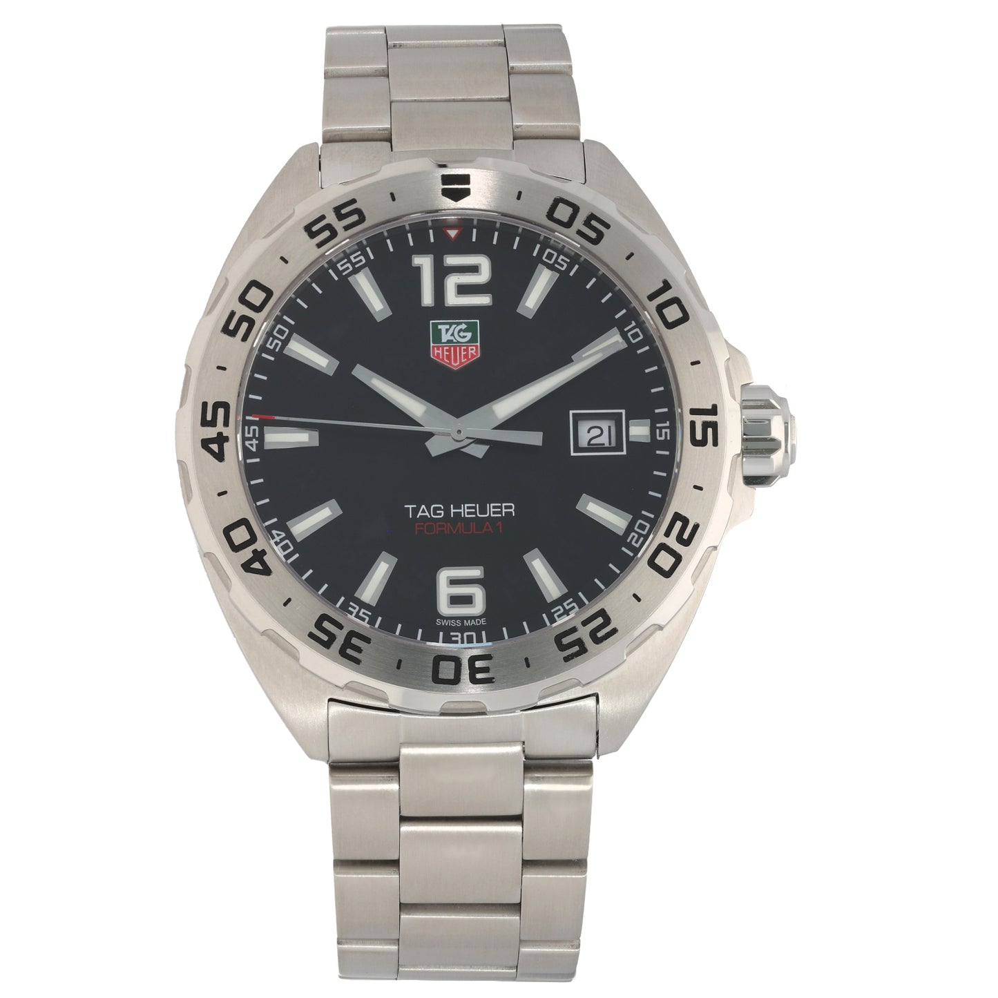 Tag Heuer Formula 1 WAZ1112 41mm Stainless Steel Watch