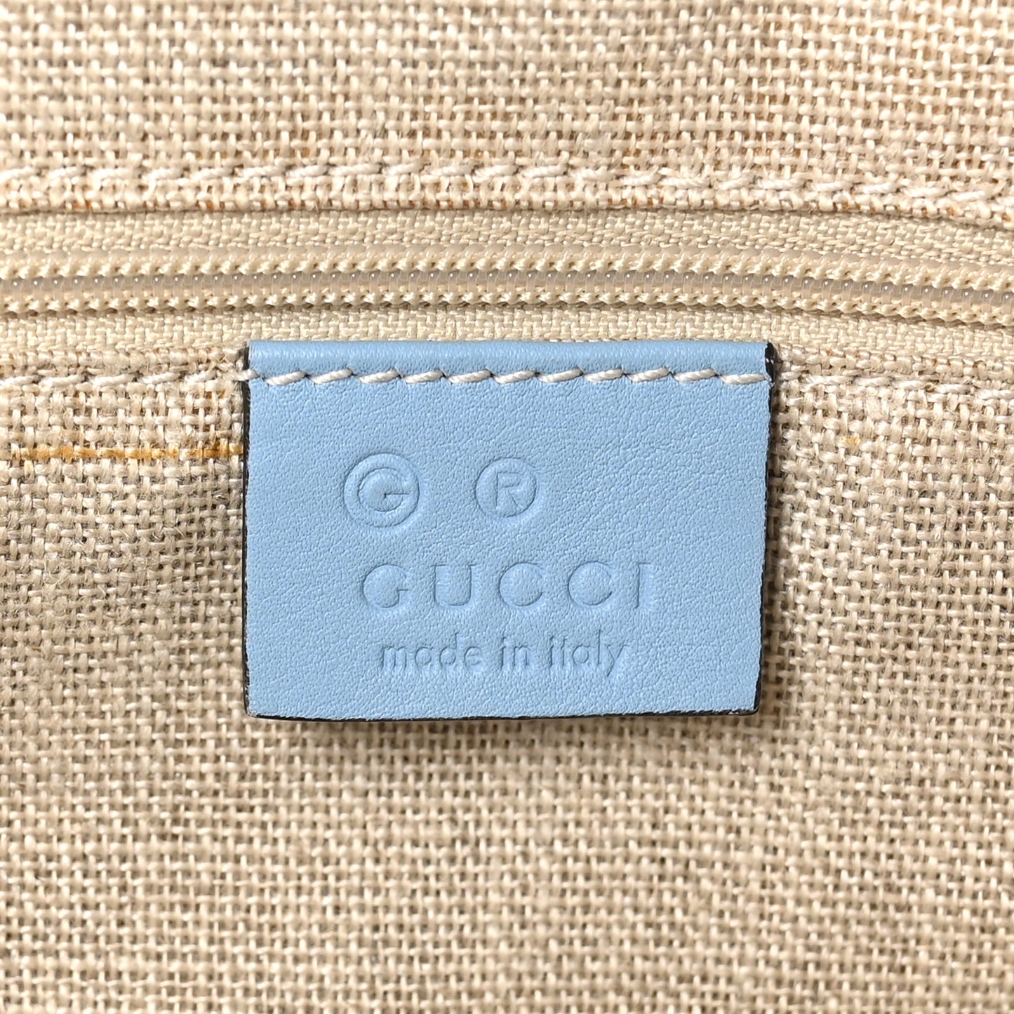 Gucci Microguccissima Joy Tote Leather Bag - Mineral Blue