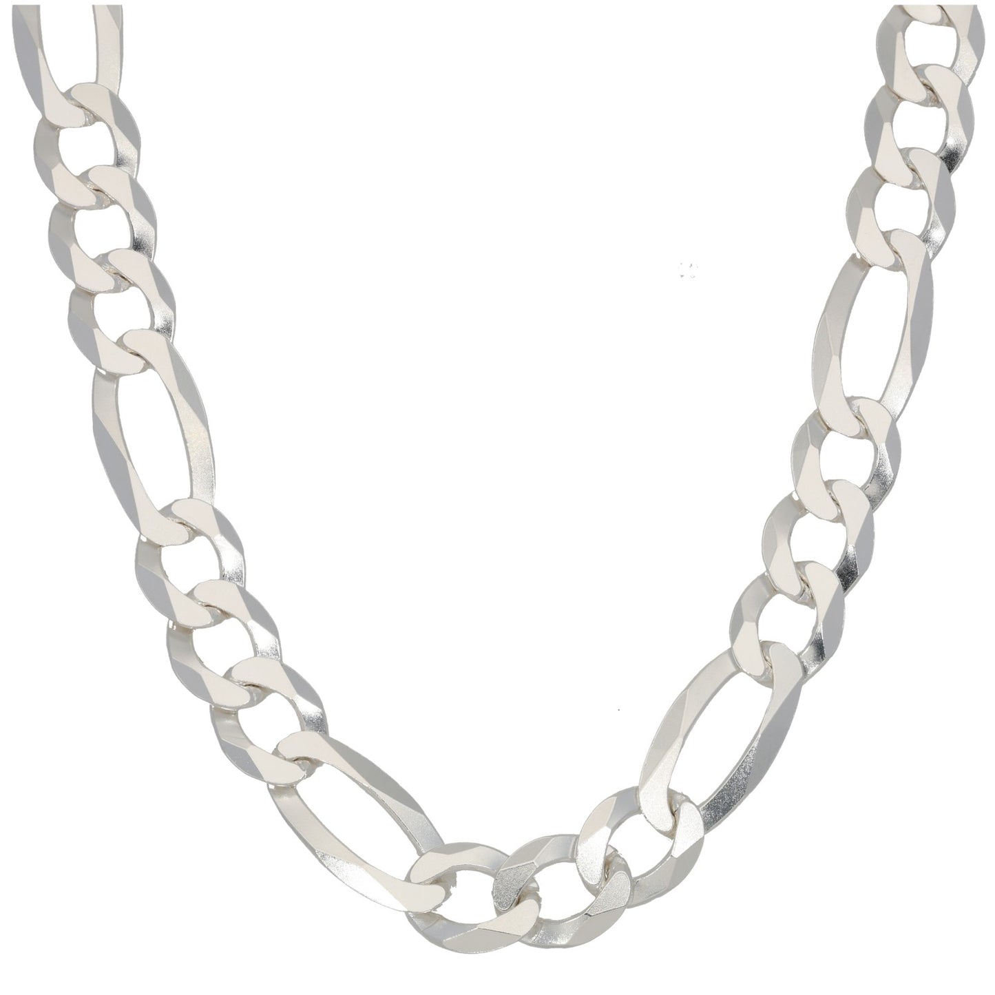 Sterling Silver Figaro Chain 20"