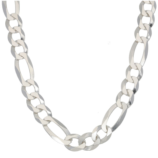 Sterling Silver Figaro Chain 20"