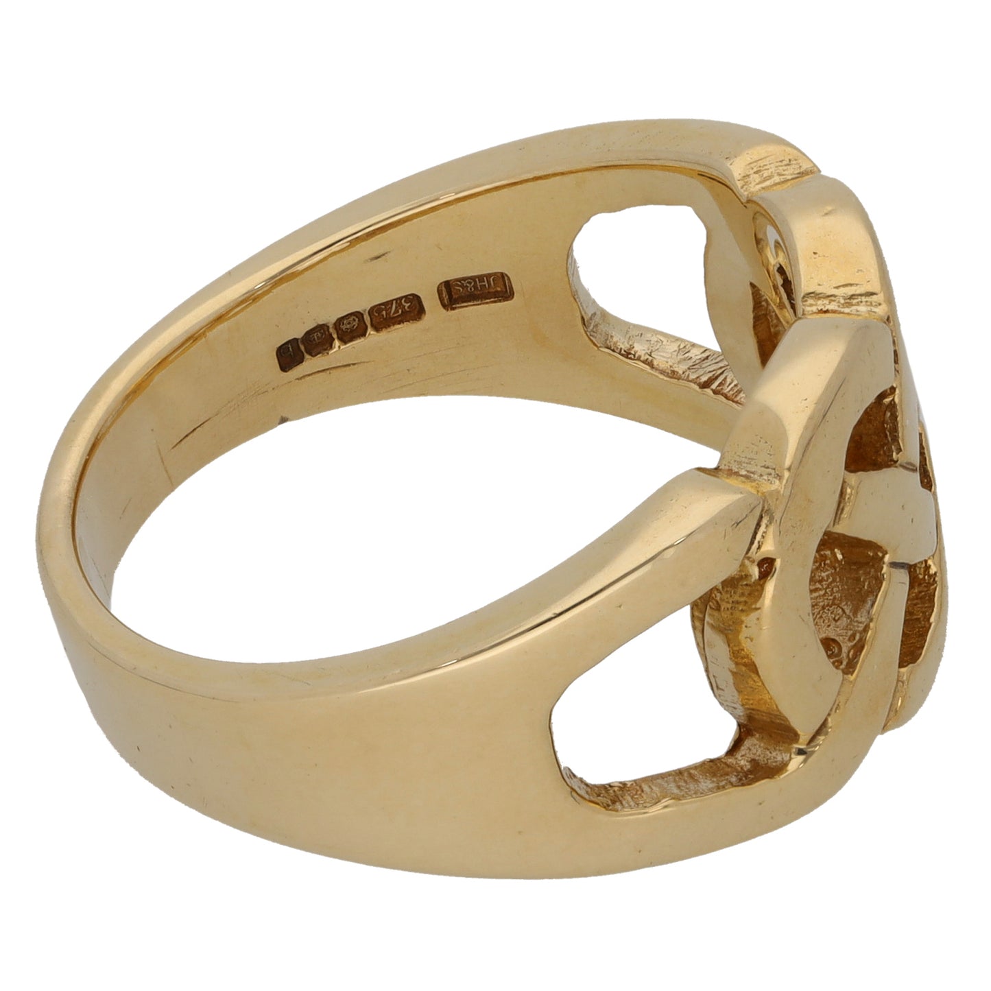 9ct Gold Alternative Ring Size U