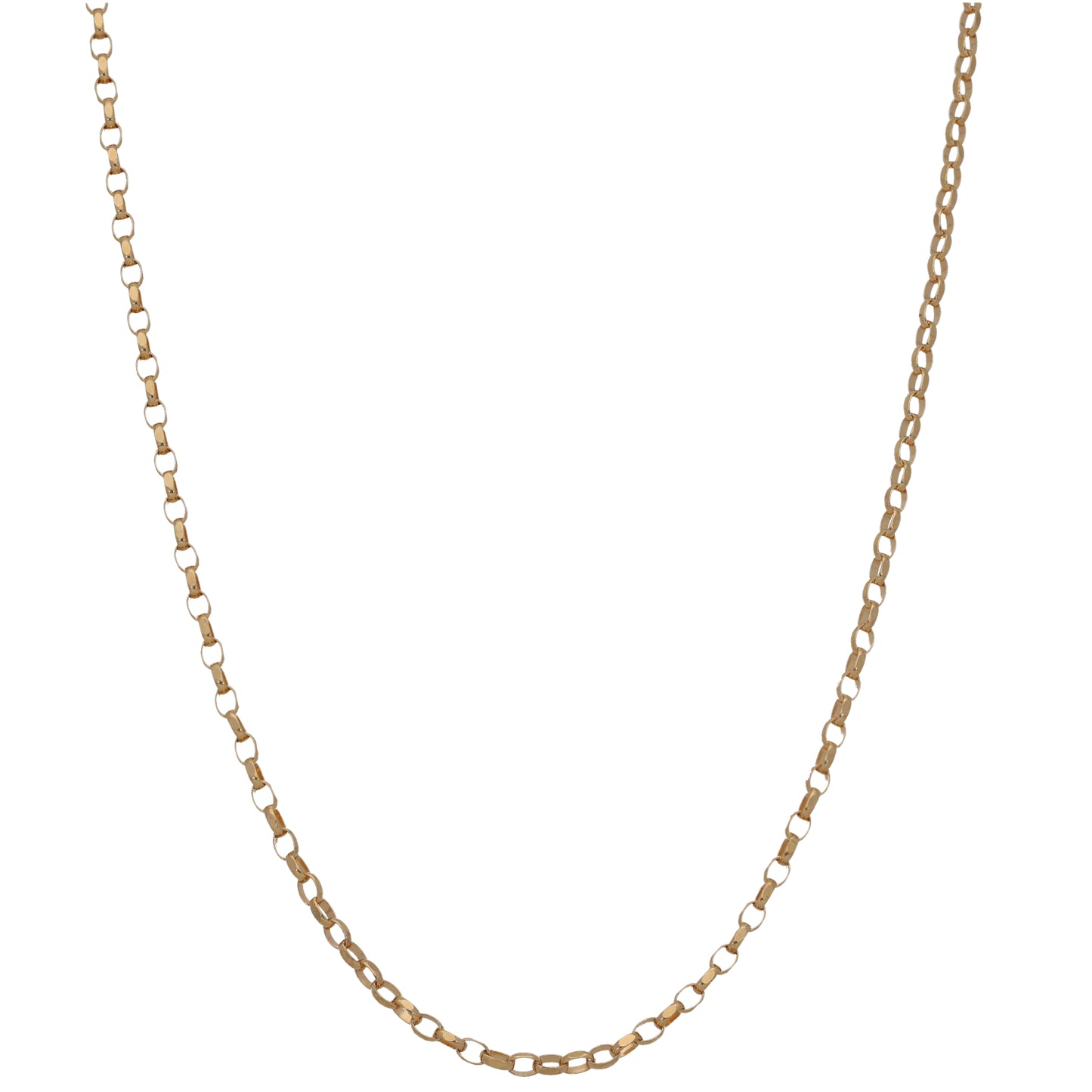 9ct Gold Belcher Chain 20"