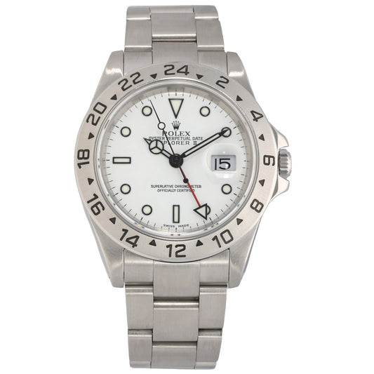 Rolex Explorer II 16570 40mm Stainless Steel Watch