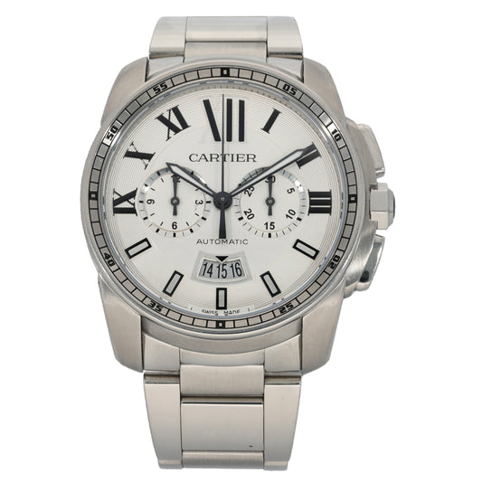 Cartier Calibre De Cartier W7100045 42MM Stainless Steel Watch