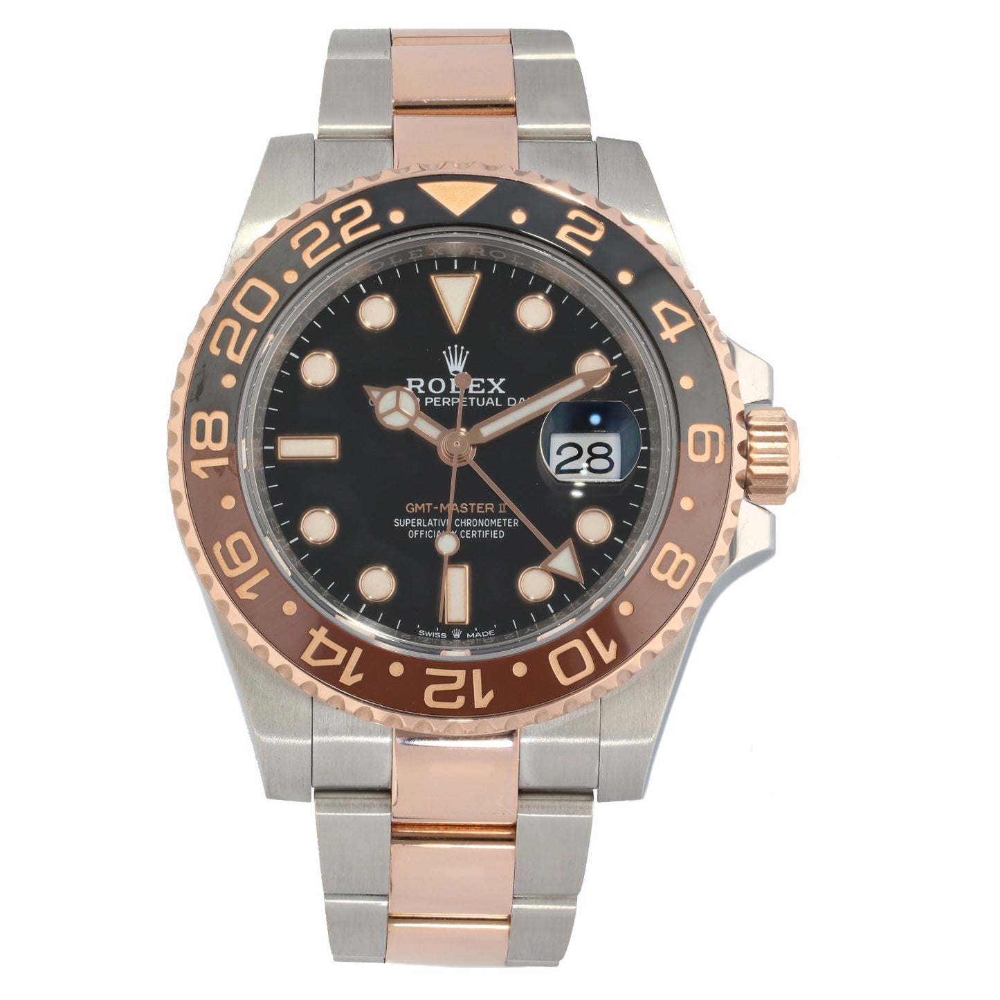 Rolex GMT Master II 126711 CHNR 40mm Bi-Colour Watch